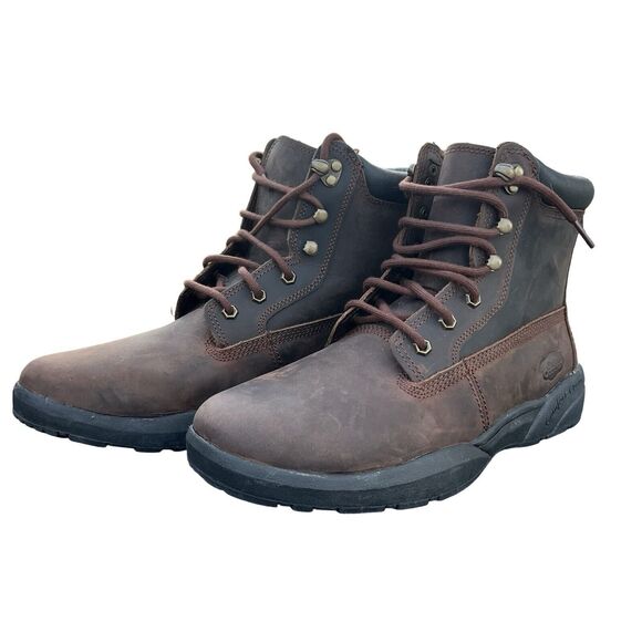 Dr. Comfort 9520 BOSS Brown Leather Boots Diabetic Work Hiking Ankle Men\'s 12 W main image 4